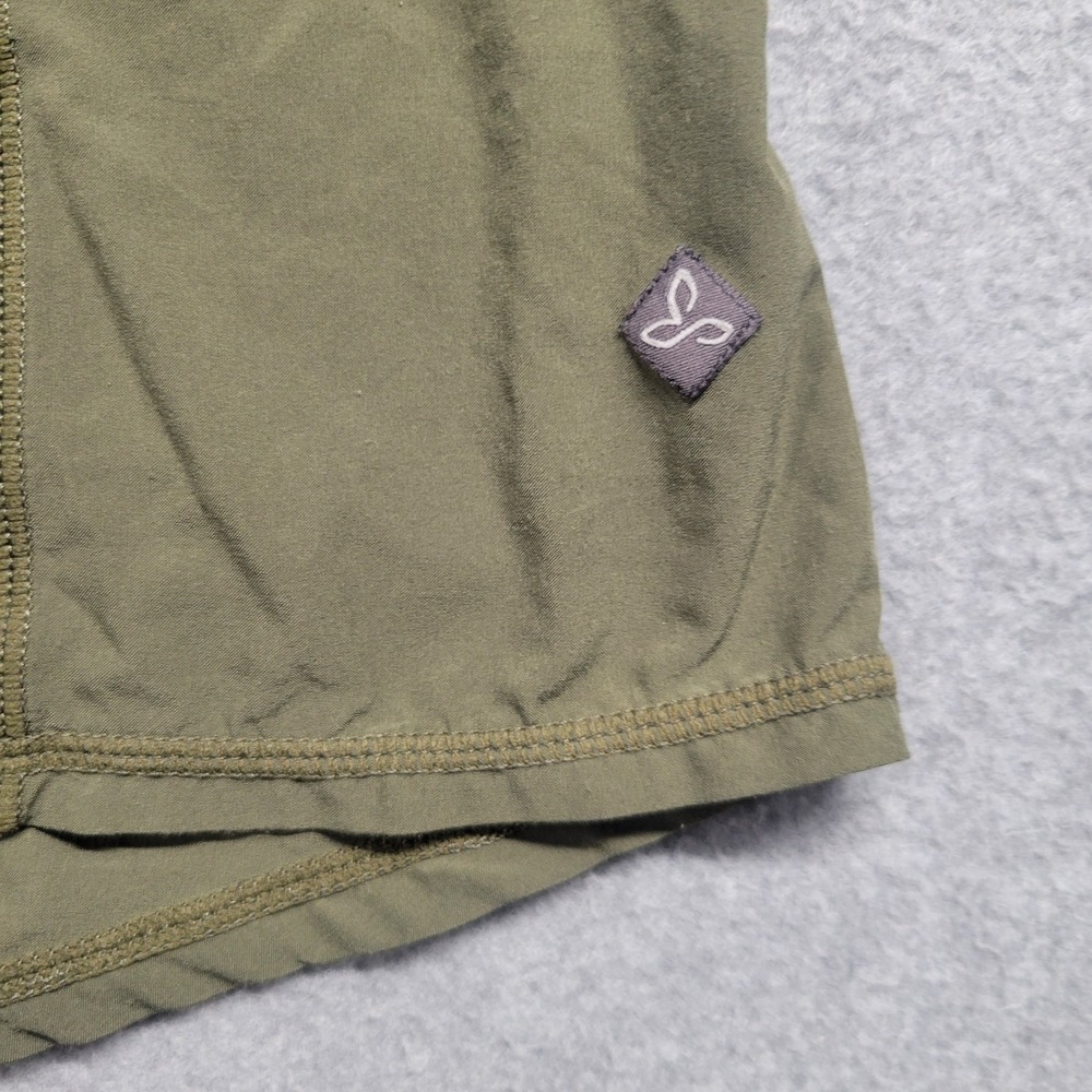 Prana Womens Olive Green Sway Tank Built In Bra Sleeveless Stretch Size XSmall - Picture 3 of 11